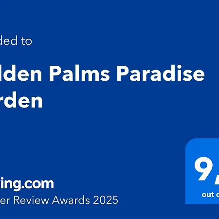 Golden Palms Paradise Garden Daire Pafos