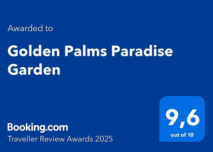 Golden Palms Paradise Garden 아파트 파포스